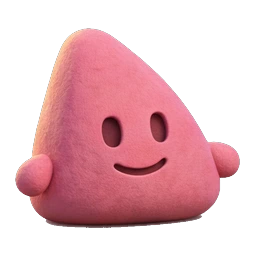 Bibi, Gemigo rose en forme de triangle.