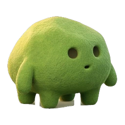 Tico, Gemigo vert à quatre petites pattes.